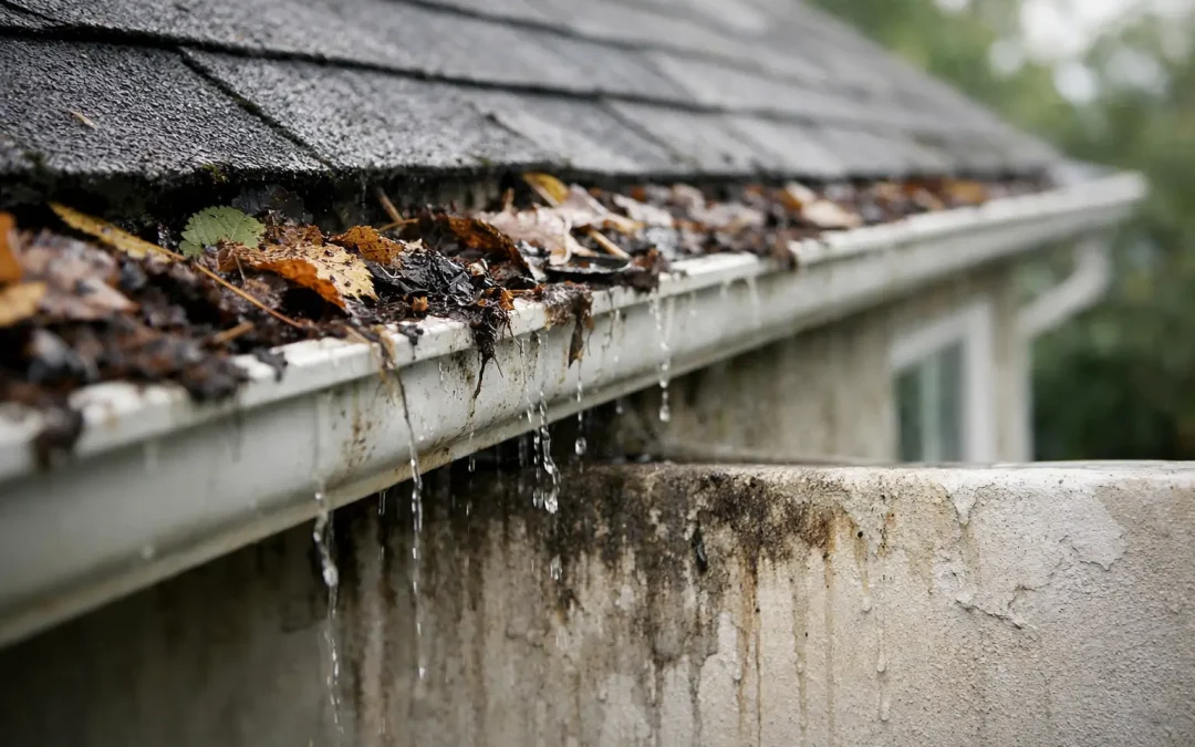 Can Dirty Gutters Cause Damp?