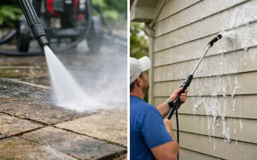 Jet Washing Versus Soft Washing Explained